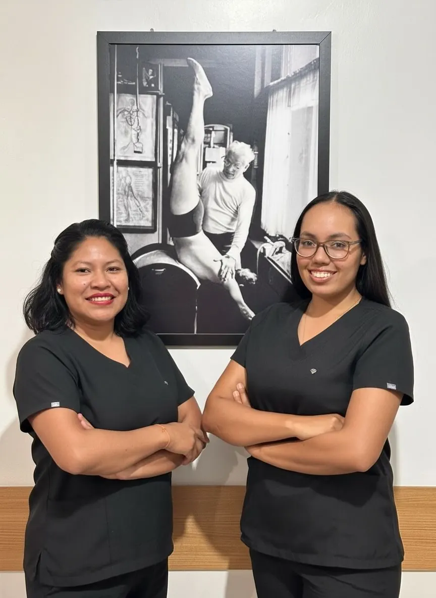 Dra. Michele Rodrigues & Dra. Kimberly de Abreu — fisioterapeuta
